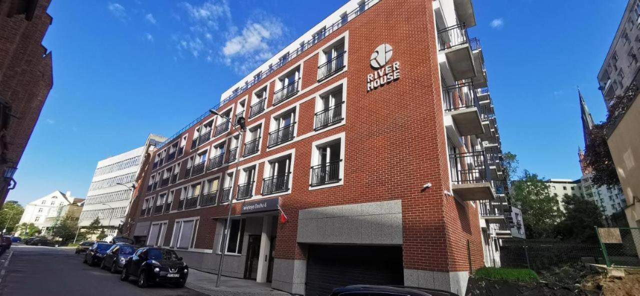 Apartament Nad Odra Apartment River House Щецин Экстерьер фото